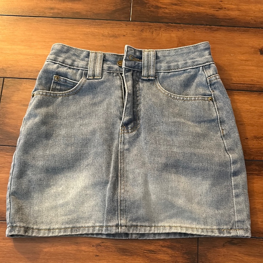 Denim Blue Women's Skirt